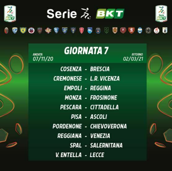 calendario Serie B